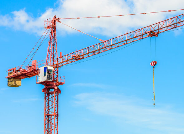 Construction site building